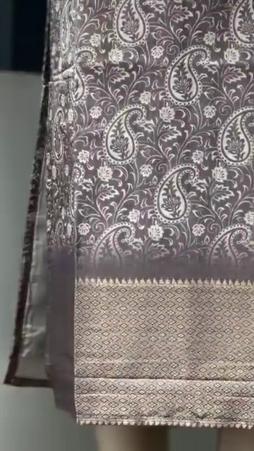 Silver Petal Kurti