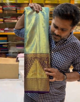Hari Kanchipuram Silk Saree