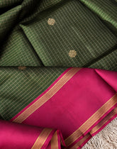 Maragatha Veni Silk Saree