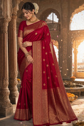Sindoori Silk Saree
