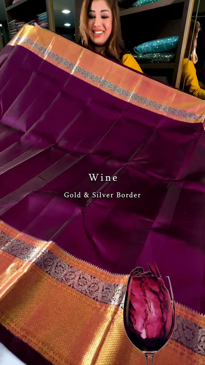 Dual Zari Opulence Saree