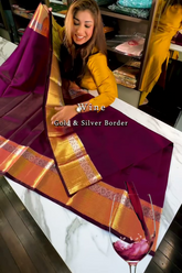 Dual Zari Opulence Saree