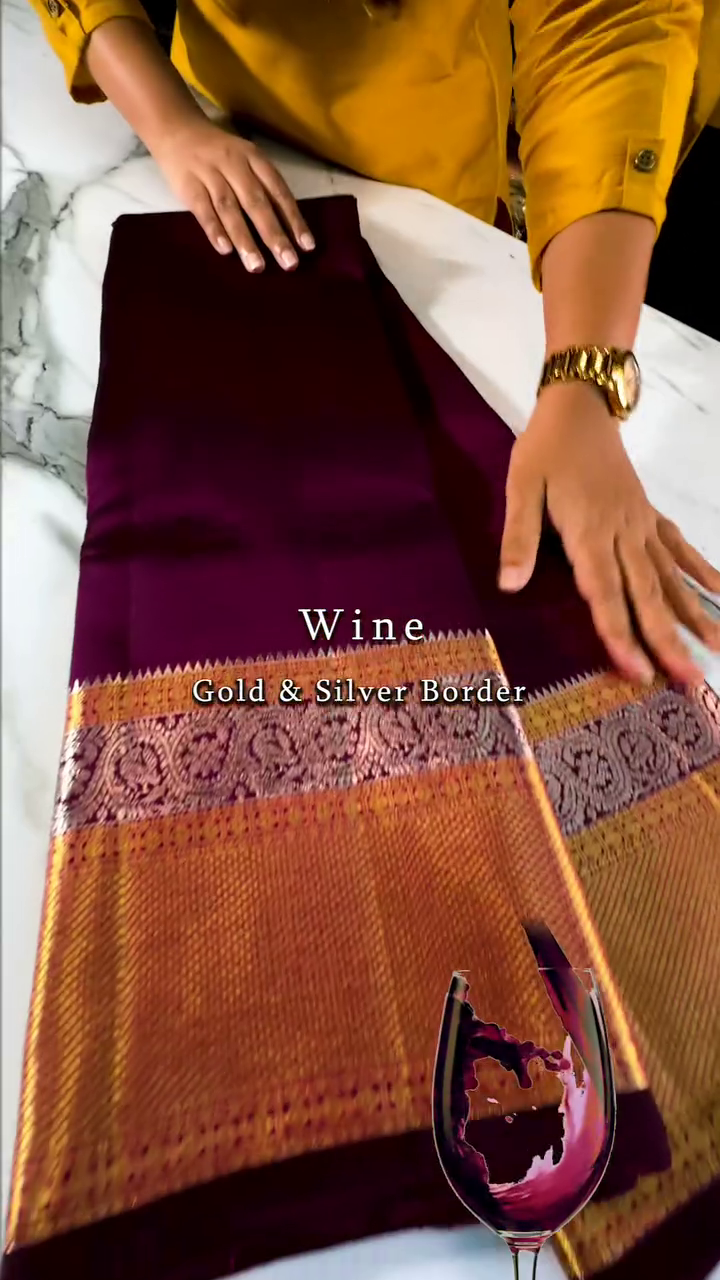 Dual Zari Opulence Saree