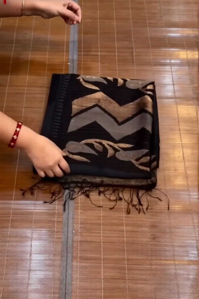 Krishna Megham Jamdani Saree