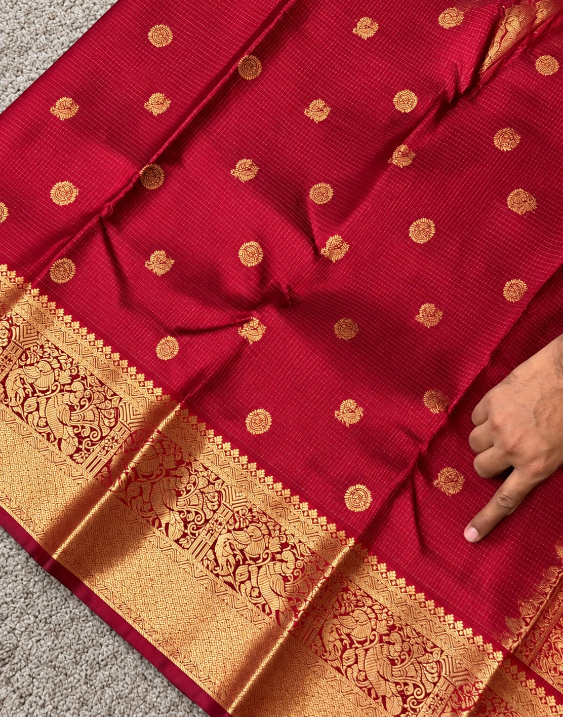 Aarvili Pattu Kanjivaram Silk Saree