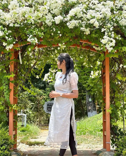 SILVER  KURTI